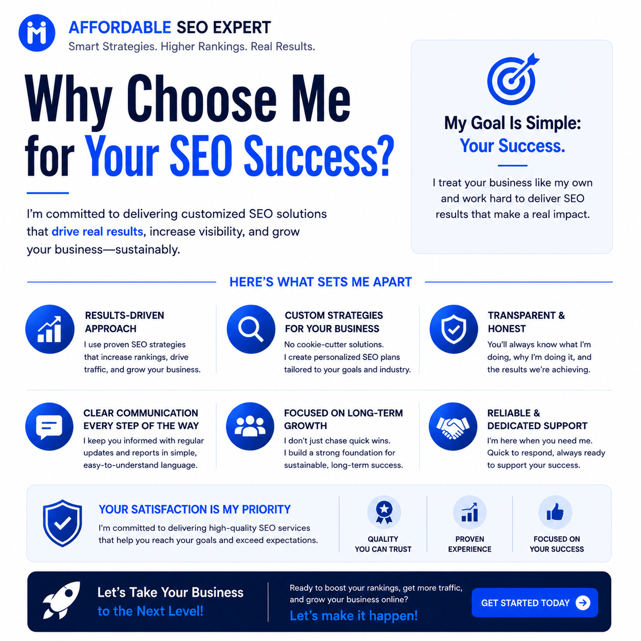why choose me as your seo expert